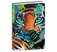 Diario scolastico con copertina personalizzata Animali Boy - SJ Gang | Seven - Copertina Animali Boy: Tigre