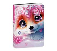 Diario scolastico con copertina personalizzata Animali Girl - SJ Girl | Seven - Copertina Animali Girl: Volpe