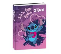 Diario scolastico con copertina personalizzata Disney Lilo & Stitch - Seven - Copertina Lilo Stitch: Cuore Cartoleria>Quaderni e Blocchi