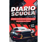 Diario Scuola 2025 2026 Agenda Scolastica per Studente Scuola Elementari Medie