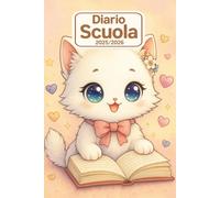 Diario Scuola 2025 2026 Bambina Agenda Scolastica per Studente Scuola Elementari