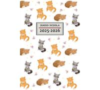 Diario Scuola 2025 2026 Gatti: Agenda Scolastica per Studente, Elementari, Primaria, Media, Superiori | Ragazzo, Ragazza, Adolescente | da Settembre 2025 a Luglio 2026 | Piccolo formato A5.