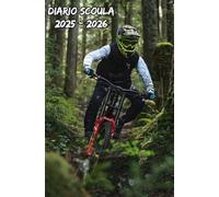 Diario Scuola 2025 2026 MTB: Pianificatore settimanale appositamente progettato per gli studenti, con un layout di due pagine per ogni settimana