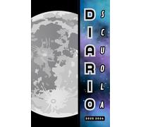 Diario scuola 2025 2026 Spazio: Pianificatore giornaliero per ragazze e ragazzi | Materiale scolastico medie elementari superiori università - Copertina Astronomia