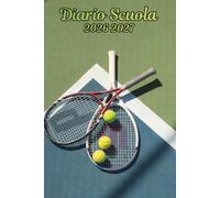 Diario Scuola 2026 2027 Tennis: Programma settimanale Da settembre 2026 ad agosto 2027 per Ragazze e Ragazzi , 12 mesi, A5