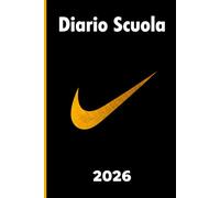 Diario Scuola 2026: Agenda Scolastica 2025-2026 | Diario Studente con Calendario, Tabella Voti e Orario | Planner Nero 6x9 | Agenda Giornaliera ... | Planner Scolastico Giugno - Settembre Nero