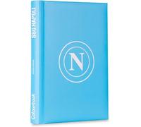 DIARIO SCUOLA Agenda compatibile Napoli azzurro 2025-2026 F.to Standard 18x13 cm con sticker adesivi + portachiave squadra calcio