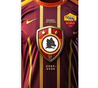 Diario Scuola Calcio: Agenda Settimanale per Studenti con Pianificatore Giornaliero e Calendario Accademico - Design AS Roma