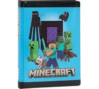 Diario Scuola Compatibie con Minecraft Nero Non Datato 12 Mesi Standard 18x13 cm + Omaggio Penna Colorata