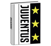 DIARIO SCUOLA JUVENTUS 12 MESI COPERTINA RIGIDA BIANCO NERO PLANNER ORGANIZZATOR