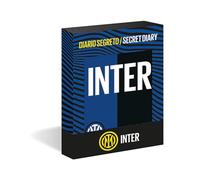 Diario Segreto Bambino - F.C. INTER Calcio, Nero Blu - Chiusura con Lucchetto - Pagine a Righe - Idea Regalo - Tifoso Interista