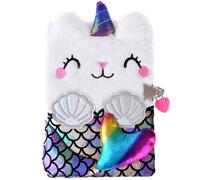 Diario segreto con chiave gatto unicorno sirena