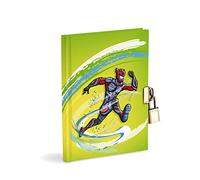 Diario segreto con lucchetto in metallo e 2 chiavi Dimensioni cm14,5x18, 64fg bianchi equivalente a 128 pg Un diario speciale per ragazzi un amico a cui scrivere amicizie pensieri amori,Break Dance