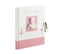 Diario segreto con lucchetto in metallo e 2 chiavi Dimensioni cm14,5x18, 64fg bianchi equivalente a 128 pg Un diario speciale per ragazzi un amico a cui scrivere amicizie pensieri amori