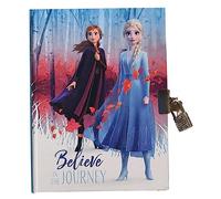 Diario segreto Frozen 2 Disney con lucchetto e chiavi block notes per bambini