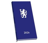 Diario Slim Chelsea FC 2026, Compleanno, Natale, Regalo, Prodotto Ufficiale