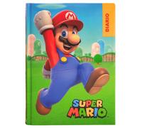 DIARIO AGENDA super mario, Novità Scuola 2025, dim.13,5X18,5cm.