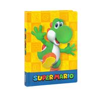 DIARIO SCUOLA 12 MESI NON DATATO SUPERMARIO- FORMATO STANDARD 18X13 CM