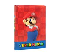 DIARIO SCUOLA 12 MESI NON DATATO SUPERMARIO- FORMATO STANDARD 18X13 CM
