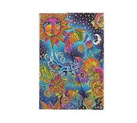 Paperblanks Diari a copertina rigida, Magia Celeste, Mini, Bianco, Chiusura Magnetica