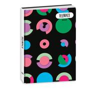 DIARIO TEENACE POCKET 12 MESI NERO CON CERCHI