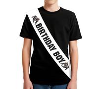 Diartpaint Gorilla Decorazioni per feste di compleanno Orangutan Fascia per bambini e uomini Angry Gorillas Happy Bday Party Favor Sash Black Safari Jungle Gorilla Bday Baby Shower Party Supply