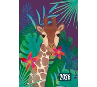 Diary 2026 - Cute Giraffe Design: Week to View