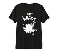 Diary of a Wimpy Kid Body By Wimpy Face Maglietta Premium