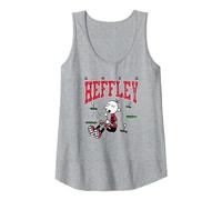 Diary of a Wimpy Kid Greg Heffley Sketch Funny Canotta, Donna, Grigio Melange, XL