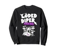 Diary of a Wimpy Kid Loded Diper Band World Tour Funny Felpa