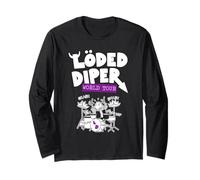 Diary of a Wimpy Kid Loded Diper Band World Tour Funny Maglia a Manica