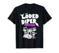Diary of a Wimpy Kid Loded Diper Band World Tour Funny Maglietta