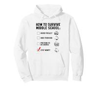 Diary of a Wimpy Kid The Last Straw Survive Middle School Felpa con Cappuccio