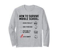 Diary of a Wimpy Kid The Last Straw Survive Middle School Maglia a Manica