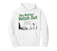 Diary of a Wimpy Kid u Better Watch out Pinchy Christmas Felpa con Cappuccio