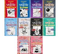 Diary of a Wimpy Kid Volume 11-19, Double Down, The Getaway, The Meltdown, Wrecking Ball, The Deep End, Big Shot, Diper Överlöde, No Brainer, Hot Mess, 9 Books Collection Set, by Jeff Kinney