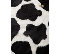 Diary Week to View Horizontal a4: ( Cow Print ) January to December With Notes Pages, Monthly Calendar, ... Large Size Non Spiral Bound - Soft Cover ... - Gift Ideas for Uk Man, Women and Kids.