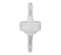 Diarypiece Valvole di ritegno per acquario per pompe d'aria comuni Valvole di non ritorno unidirezionali in plastica Diametro 3mm/4mm/6mm Opzioni ritorno