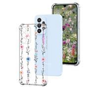 DiaryTown Cover per Samsung Galaxy A33 5G Aesthetic Motivo Bello Trasparente Ultra Sottile Morbida Custodia in Silicone + TPU Antiurto Bumper Protettiva Case per Donne Ragazze - Vite