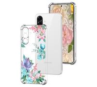 DiaryTown Cover per Samsung Galaxy A56 5G Motivo Bello Trasparente Ultra Sottile Morbida TPU Custodia in Silicone Antiurto Protettiva Case per Donne Ragazze per Galaxy A56 5G - Fiore di Loto Colorato