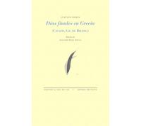 Días finales en Grecia: Cavafis, Gil de Biedma: 1611