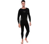 Diasports Thermo, set di biancheria intima funzionale M male Nero/Grigio