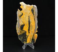 Diaspro Bumblebee da 115 grammi e 110 millimetri, Minerale Jaspe Bumblebee dall'Indonesia, Pietra Autentica, Esemplare Unico, Minerale ornamentale, Minerale di Pace