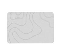 Diatomite Bath Mat - Quick Water Absorption Anti-Slip Bathroom Floor Rug Ho