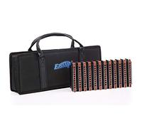 Diatonic Blues Harmonica T008K - Armonica blu a 10 fori, set da 12 set di violini adulti, adatti per principianti, bambini, studenti, adulti, artisti, armonica con scatola (nero)