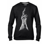 Diavoli Artiglio Con Grim Reaper Gotico Halloween Donna Felpa