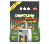 Diavolina 15020 Pellet Spazzacamino Canne Fumarie Stufe Caldaie 1.5kg