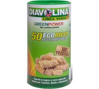Diavolina 15364 Accendifuoco Eco Ricci 50Pz