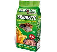 Diavolina 15504 Carbone Vegetale Briquette 2,5 kg