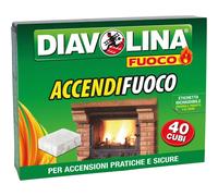 Diavolina Accendifuoco 40pz